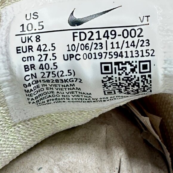 Women's Nike Flyknit Bloom Light Bone FD2149-002 Size Women 10.5/ Men: 9 - Picture 12 of 13